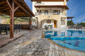 Villa Stefania/pool/garden/sea view/3bdrms/3bthrms